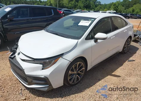 2021 Toyota Corolla Se из США, поврежденный, VIN 5YFS4MCE7MP064866